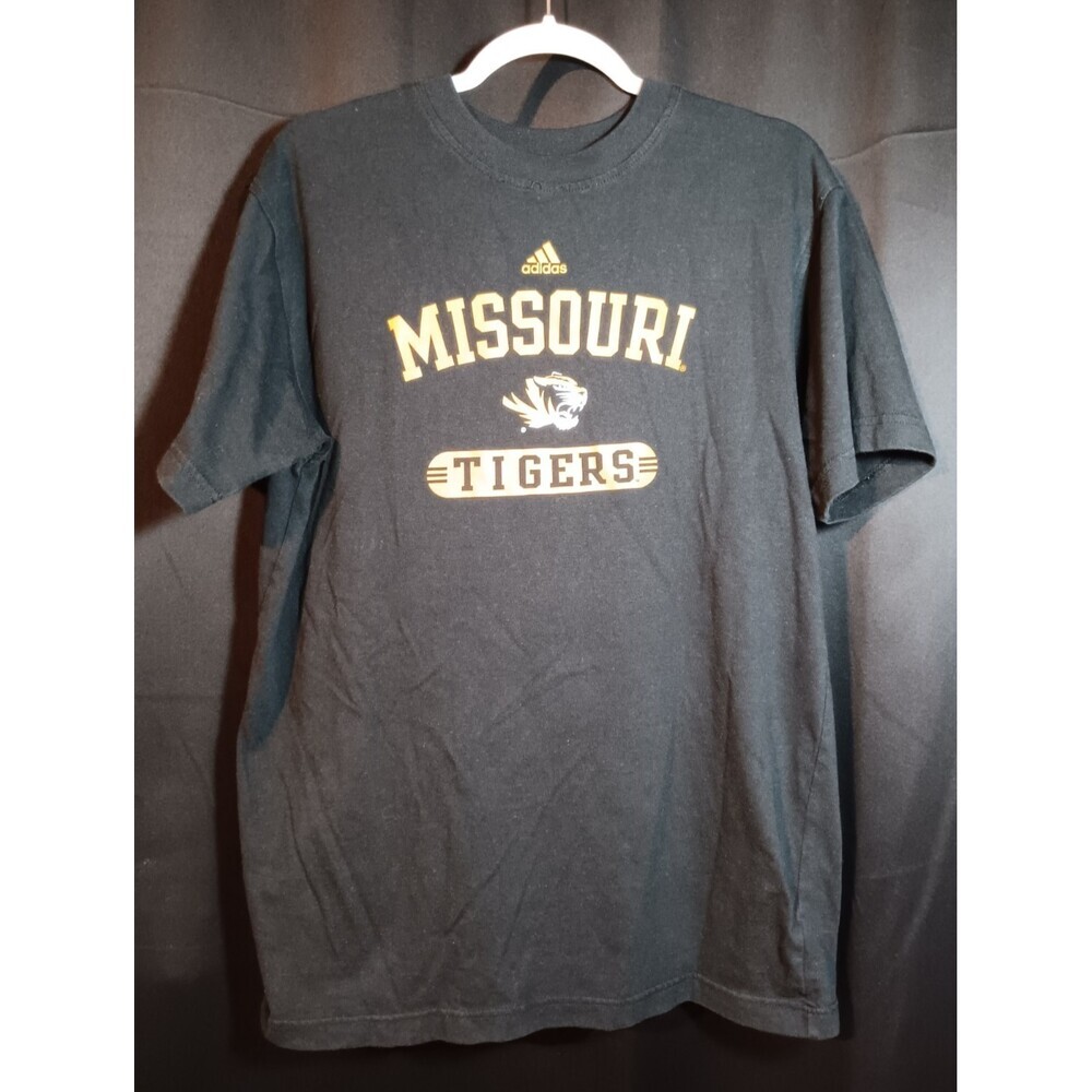 Missouri Tigers Adidas XL 18/20 Shirt Cotton Blend Mizzou Baseball Tee